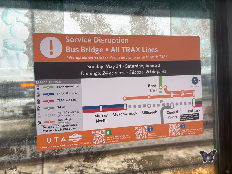 Salt Lake’s entire Trax network is cut off for a month while UTA replaces 2100 South crossing.