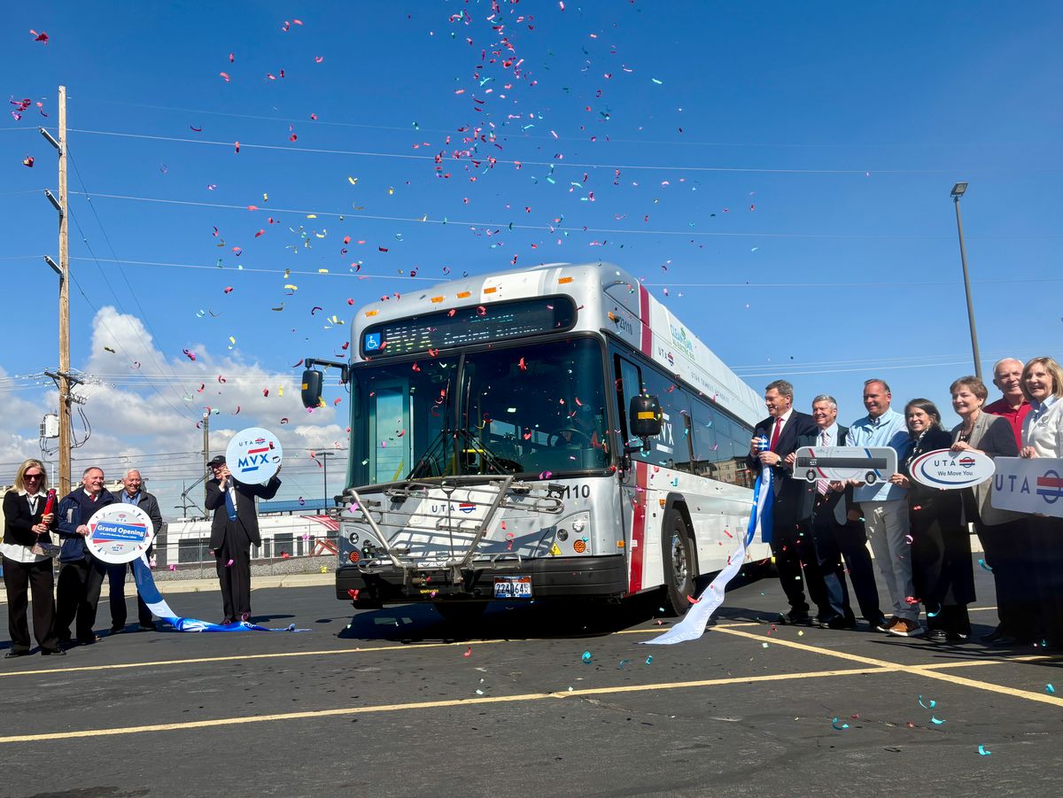 Salt Lake County and UTA tout Midvalley Express as a win for everyone—...