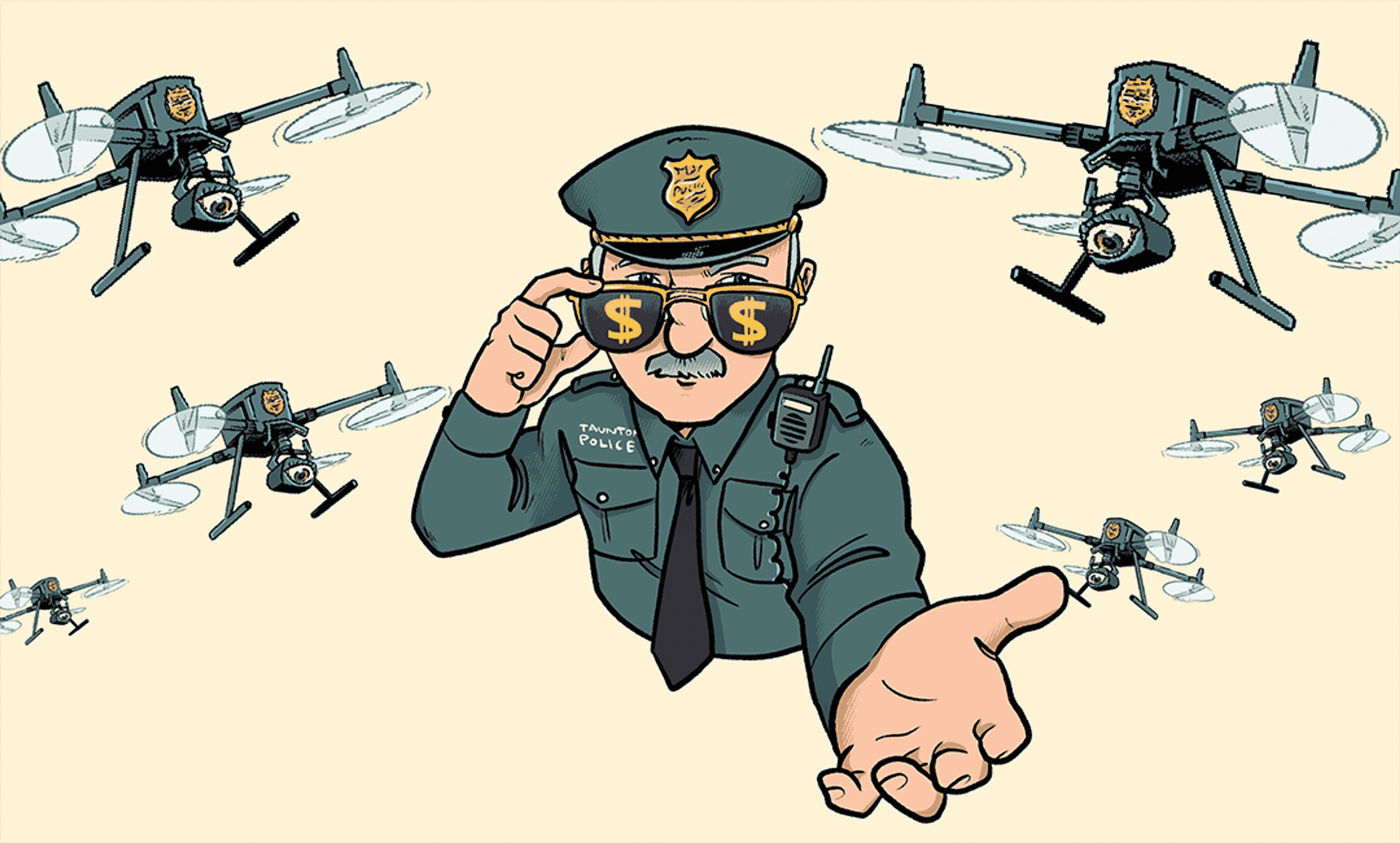 One police department charged $1.8 million for a records request,  another argued every minute of its drone footage was protected. 