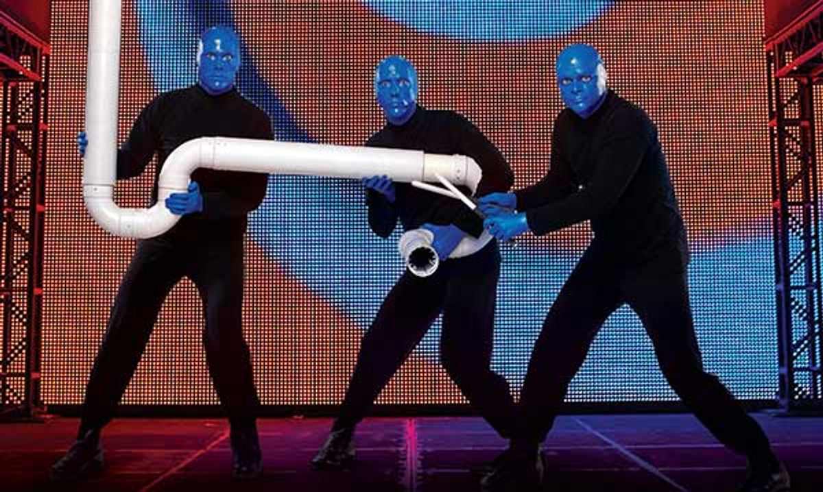 Blue Man Group at the Fisher Theatre in Detroit