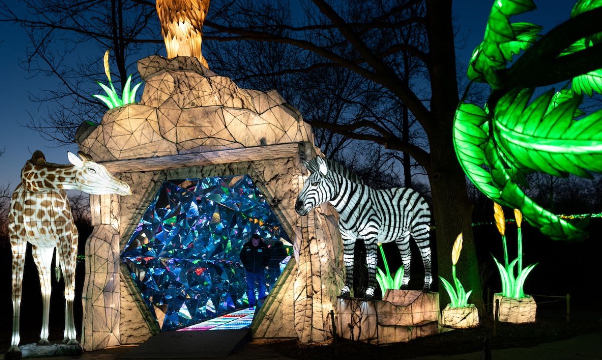 See Giant Glowing Pandas, Seahorses and More at the Fort Way