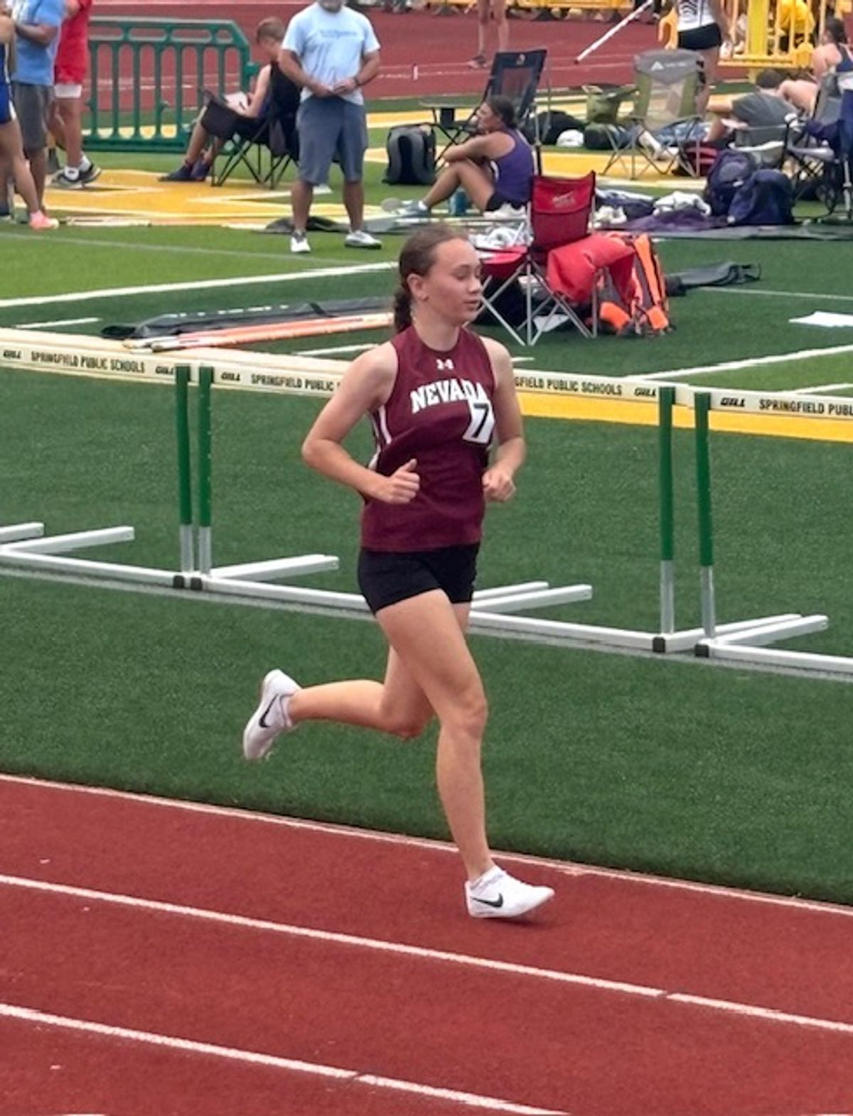 NHS Track and Field Qualifies 10 for Sectional Meet