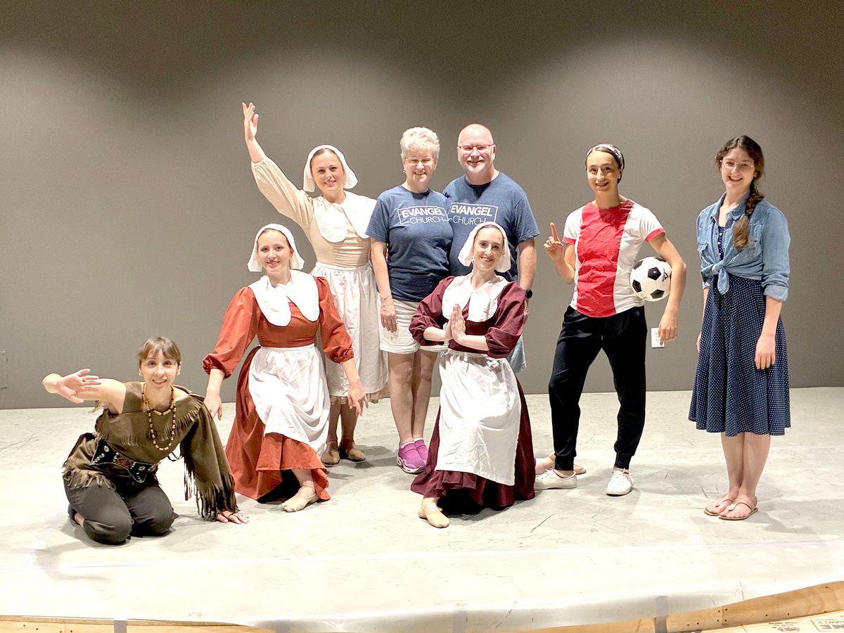 Ballet troupe visits local church