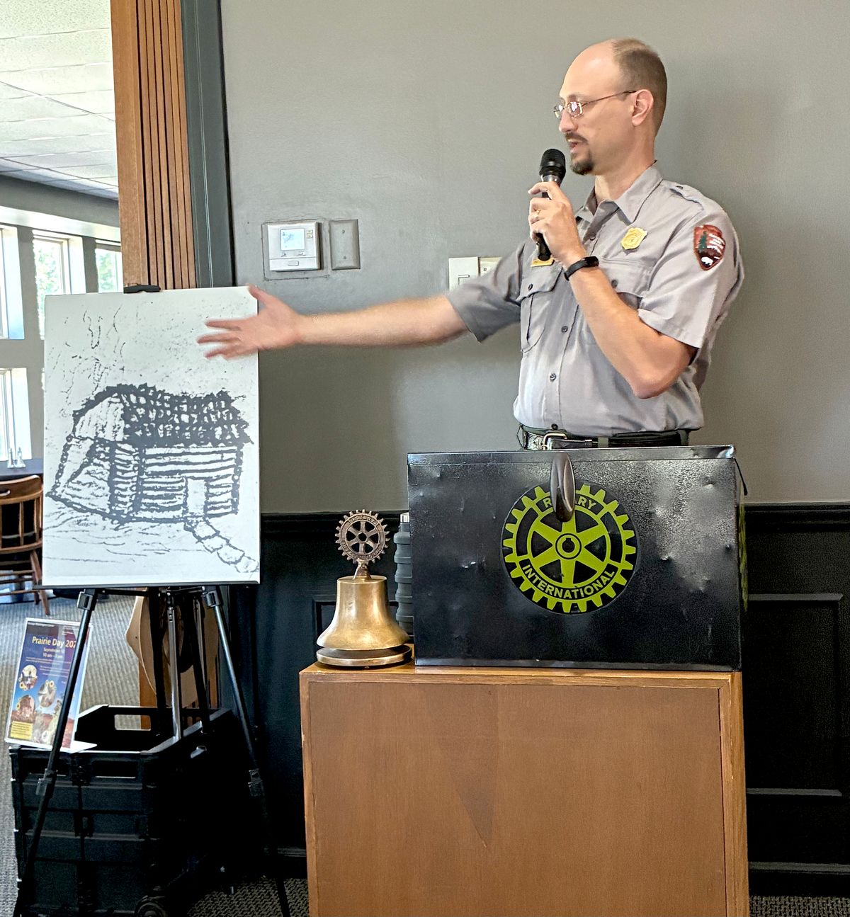 Nevada Rotary hears history of George Washington Carver Nati...