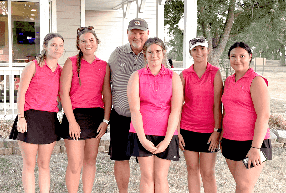The Nevada Lady Tiger golfers hosted Quad golf Match at Neva...