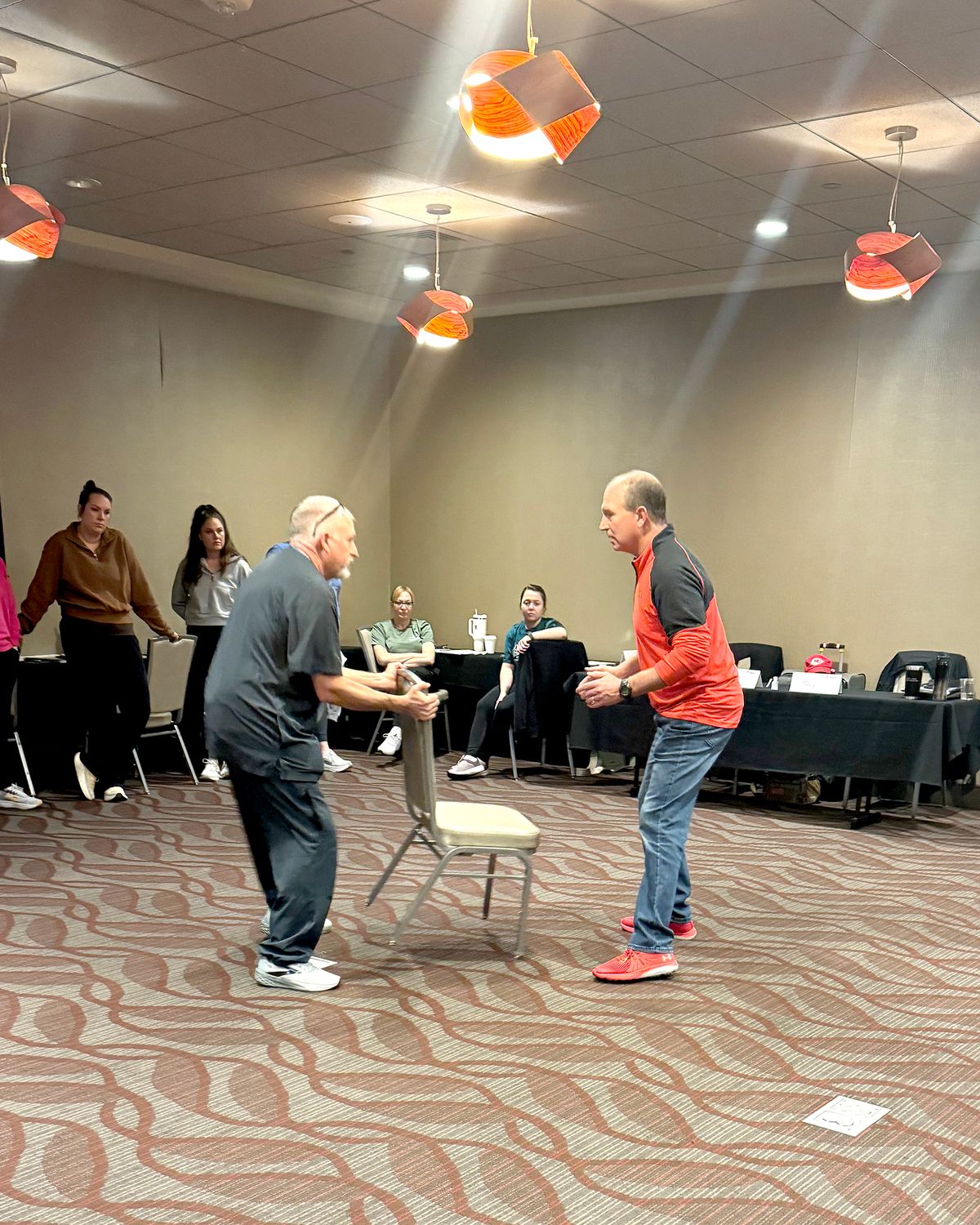 Two BCMH Employees complete S.A.F.E. Instructor Training
