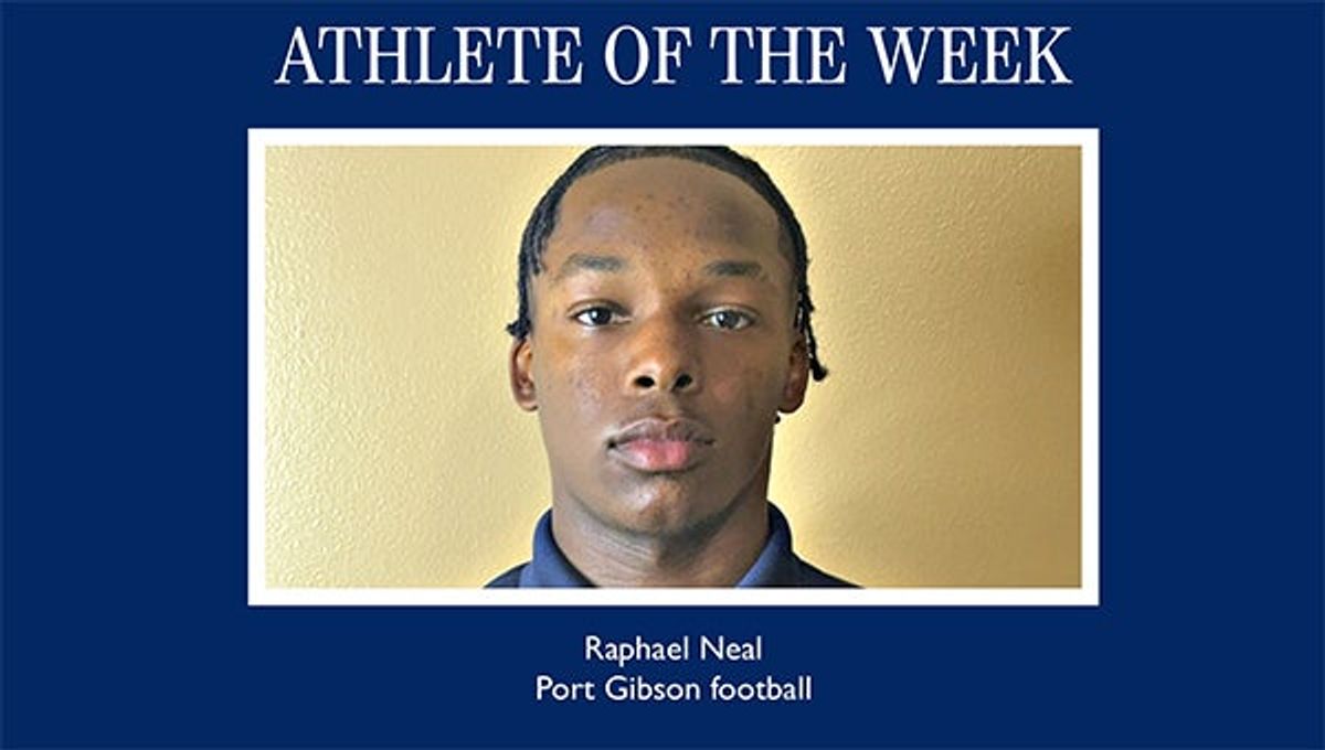 Port Gibson's Raphael Neal rolls to the Athlete of the Week award