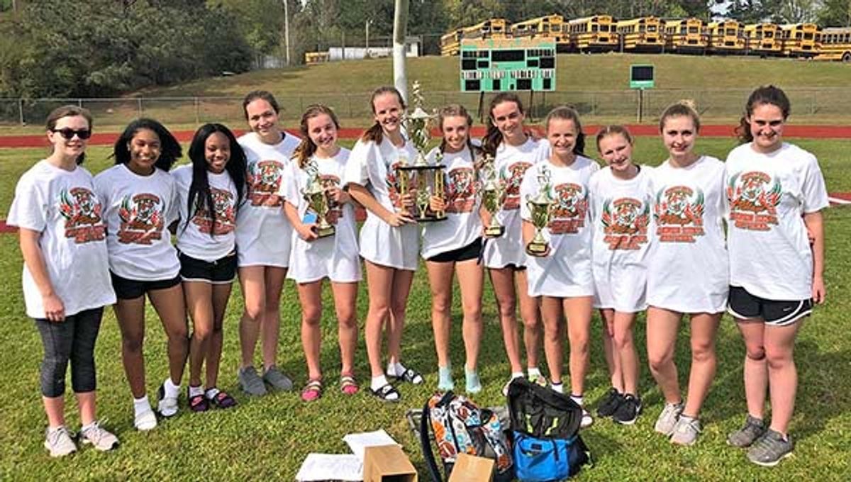 Lady Flashes win title at Wordy Hicks Relays