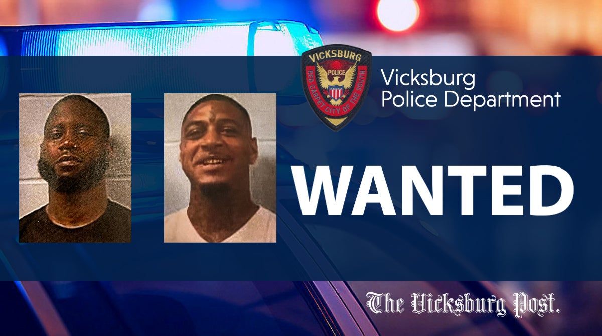 WANTED: Two suspects wanted in recent Vicksburg homicide
