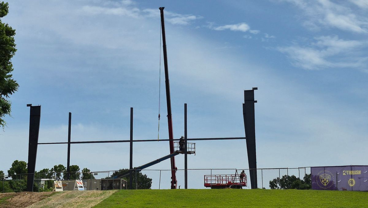 Around Town: VCS construction