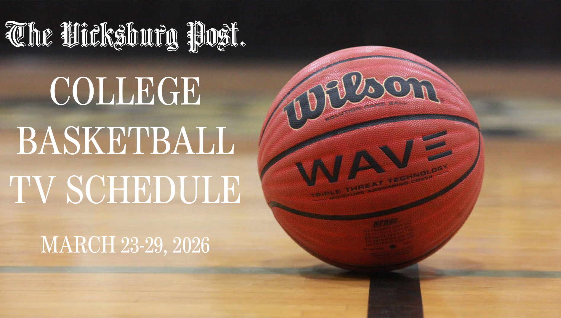 NCAA Tournament TV schedule: March 23-29, 2026