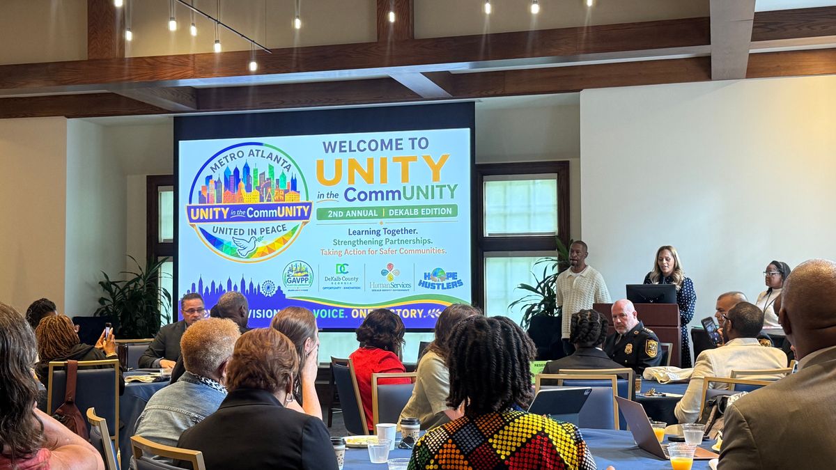 DeKalb County leaders unite for 2nd annual community violenc...