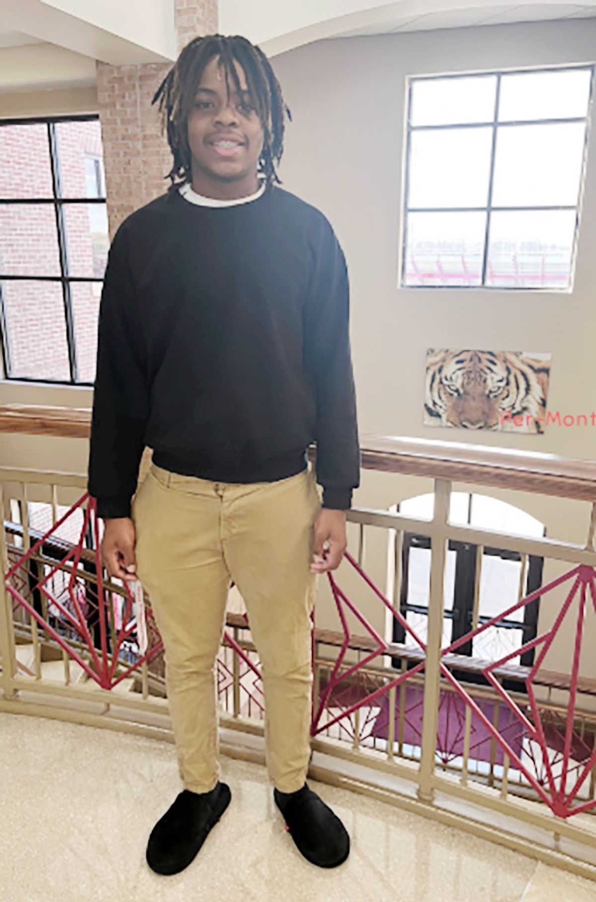 Teachers praise Deemarion “Biggum” Rodgers for diligence, respect and a smile in class and hallways ...