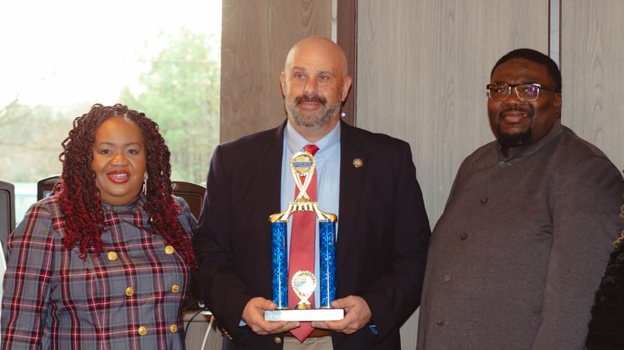 Riddle, Crocker honored for public service