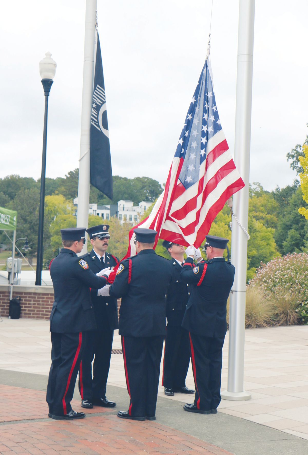 Memorial Flag-Raising Ceremony honors Neil Michael Cronin
