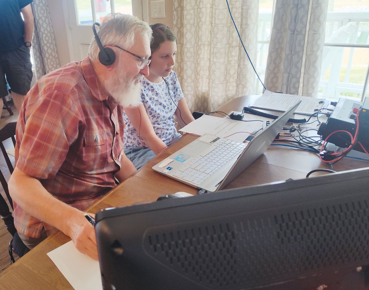 Franklin County Amateur Radio Club holds 24-hour field day