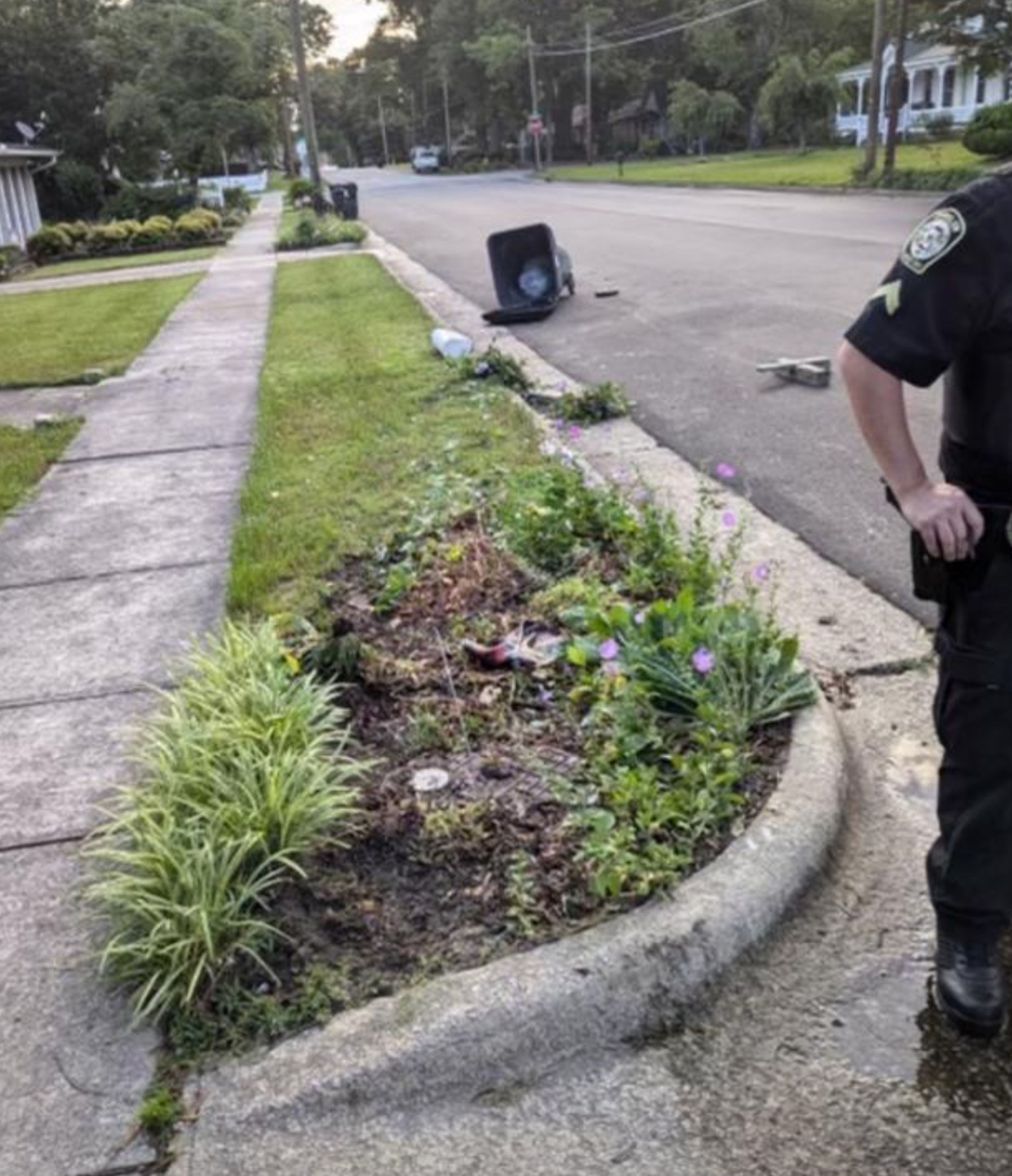 Front yard of recently resigned Zebulon official ransacked