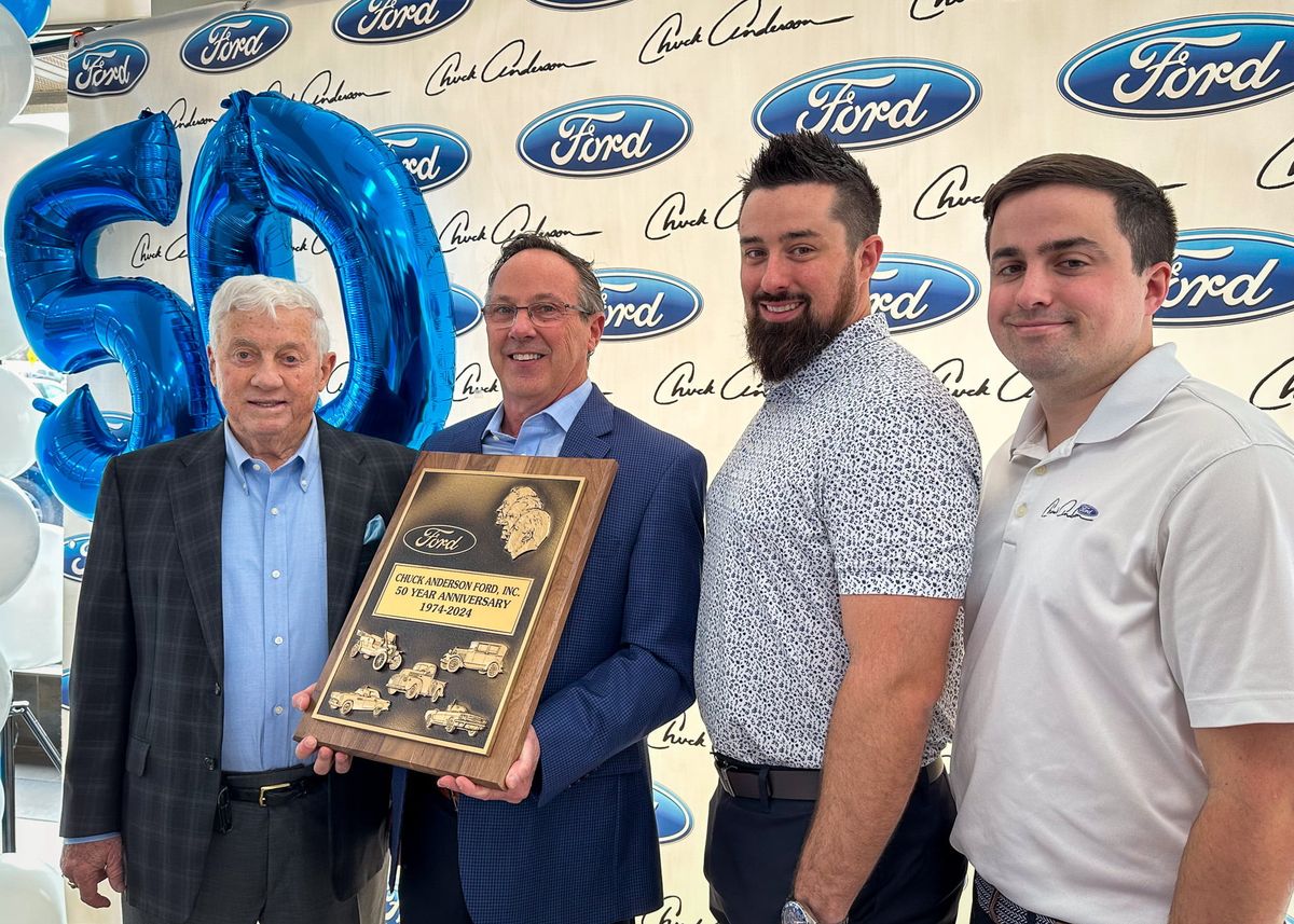 Chuck Anderson Ford: 50 Years of Community and Excellence