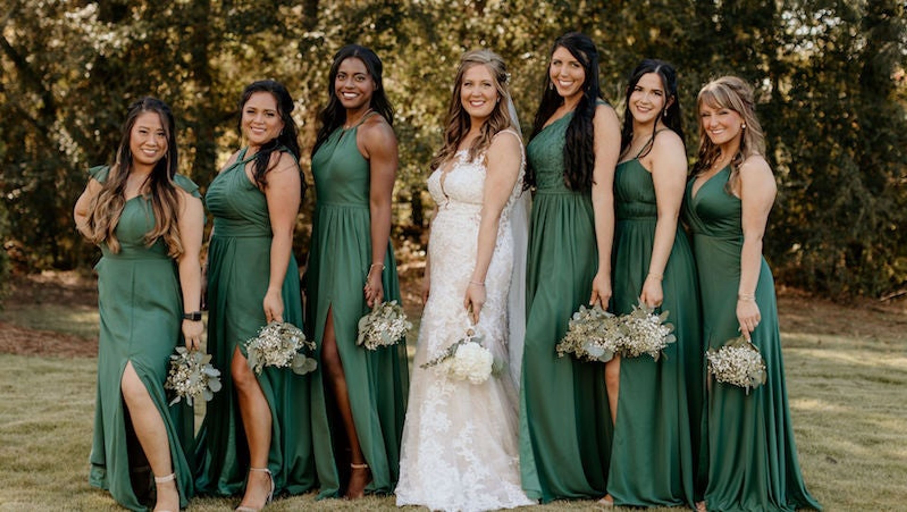 shelby bridesmaid polaroid green dress Six Stories Women's Cowl Gathered Short Sleeve Bridesmaid